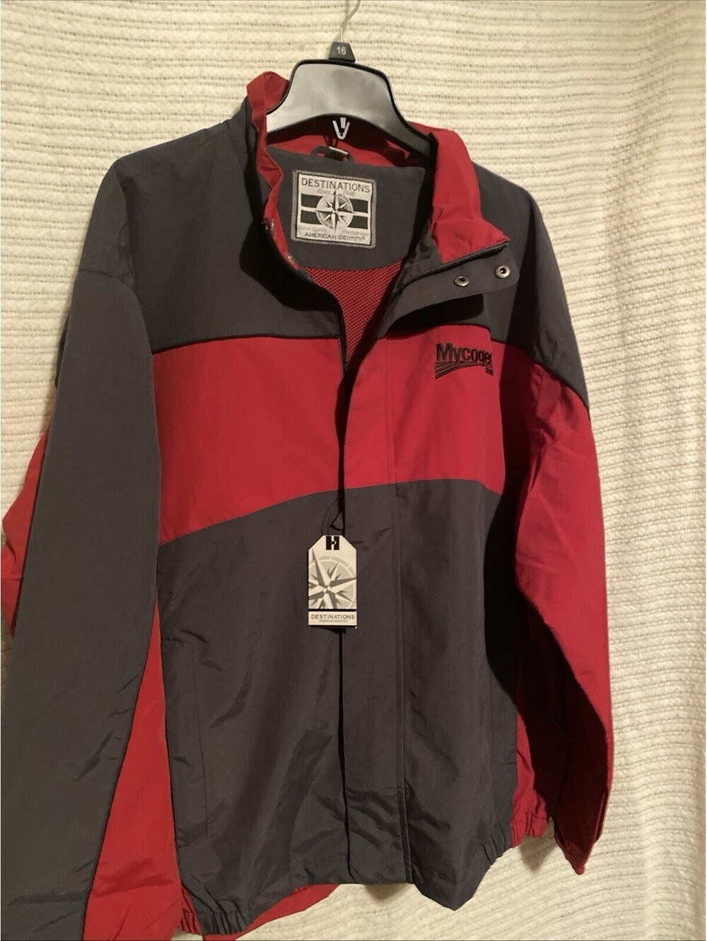 MYCOGEN SEEDS Spring Lightweight Jacket XL Destinations American Identity NWT